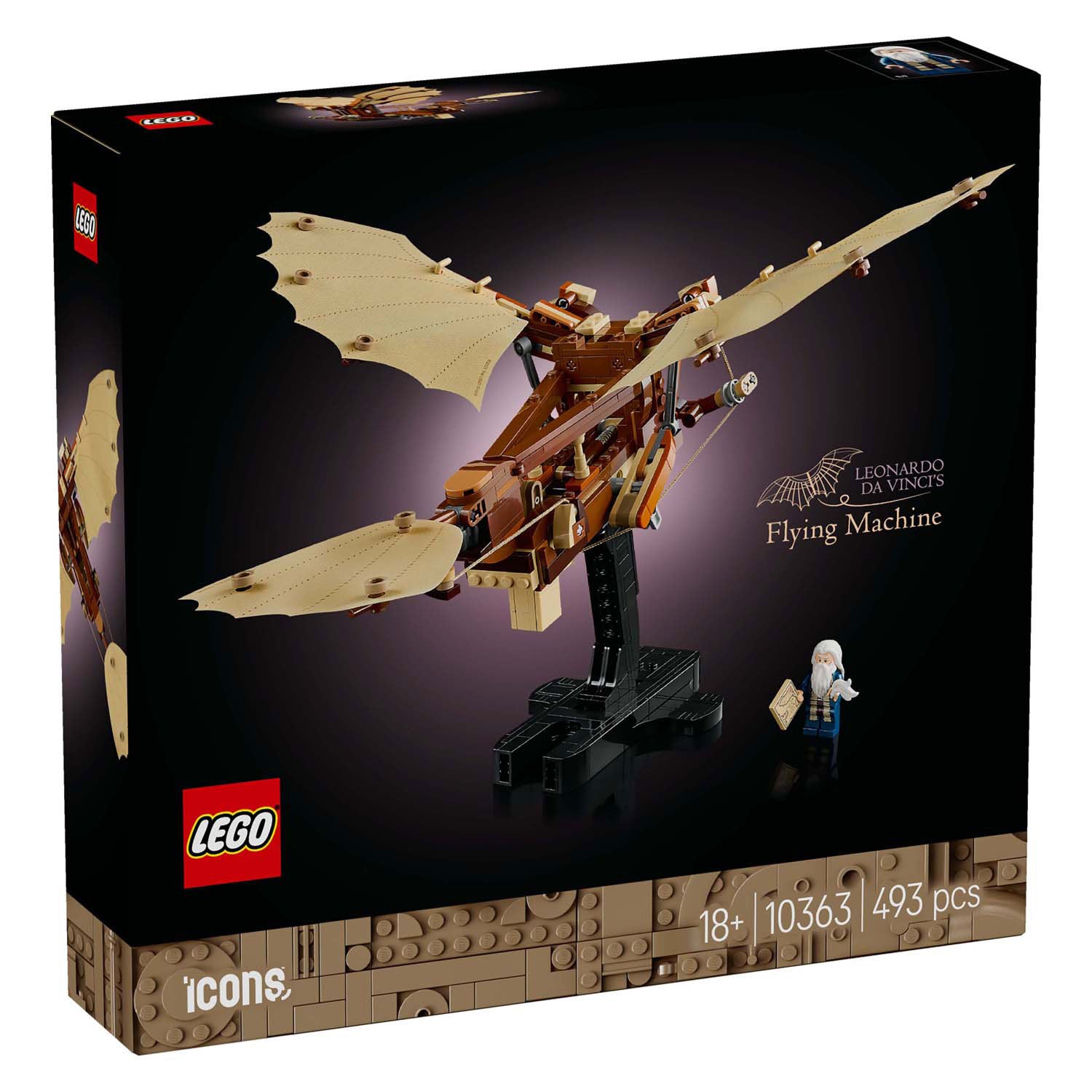 Icônes LEGO LEGO 10363 La machine volante de Leonardo da Vinci