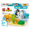 LEGO LEGO DUPLO VILLE 10442 Familles des animaux sauvages: Penguins et Leeuwen