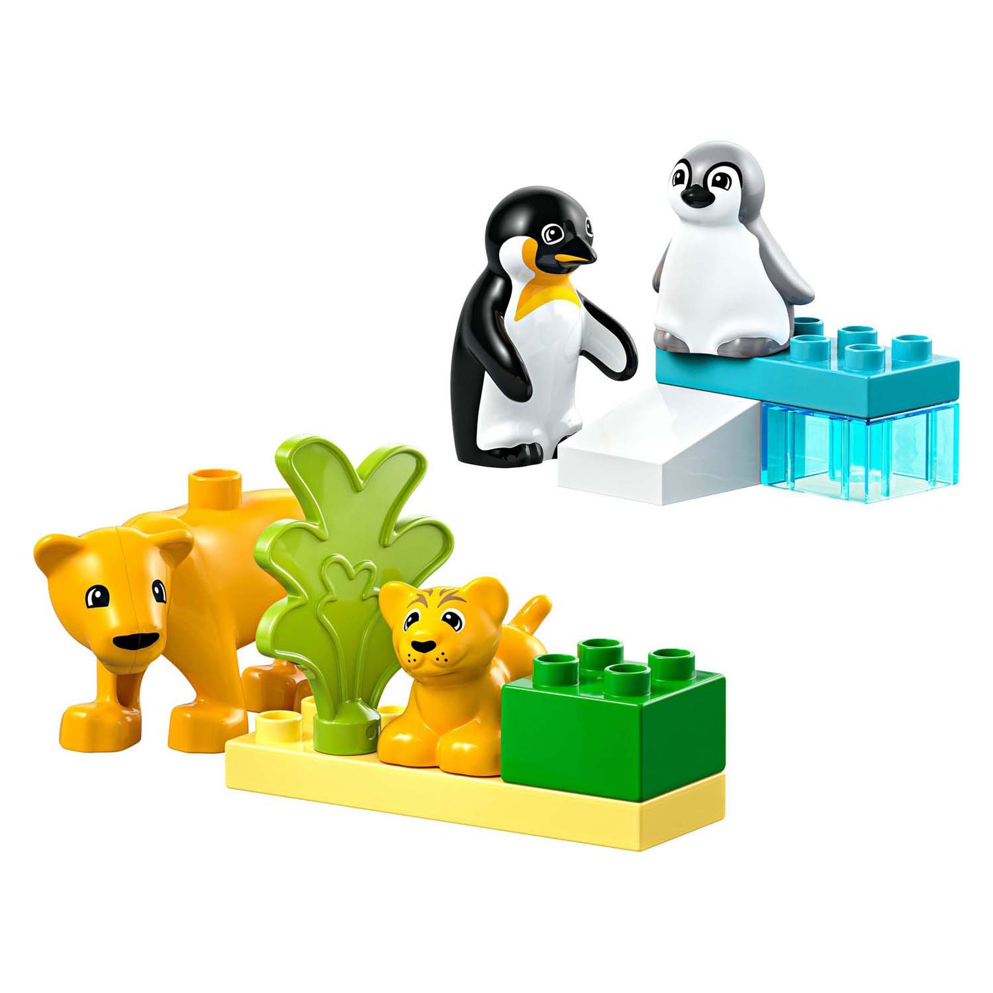LEGO LEGO DUPLO VILLE 10442 Familles des animaux sauvages: Penguins et Leeuwen