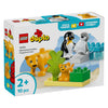 LEGO LEGO DUPLO VILLE 10442 Familles des animaux sauvages: Penguins et Leeuwen