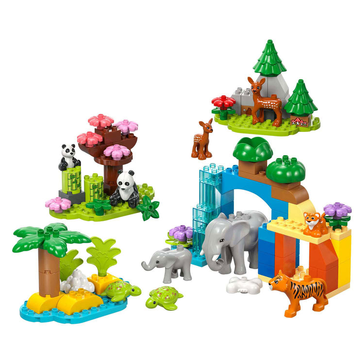 LEGO LEGO DUPLO TOWN 10446 3-en-1 Familles de Wild Dieren