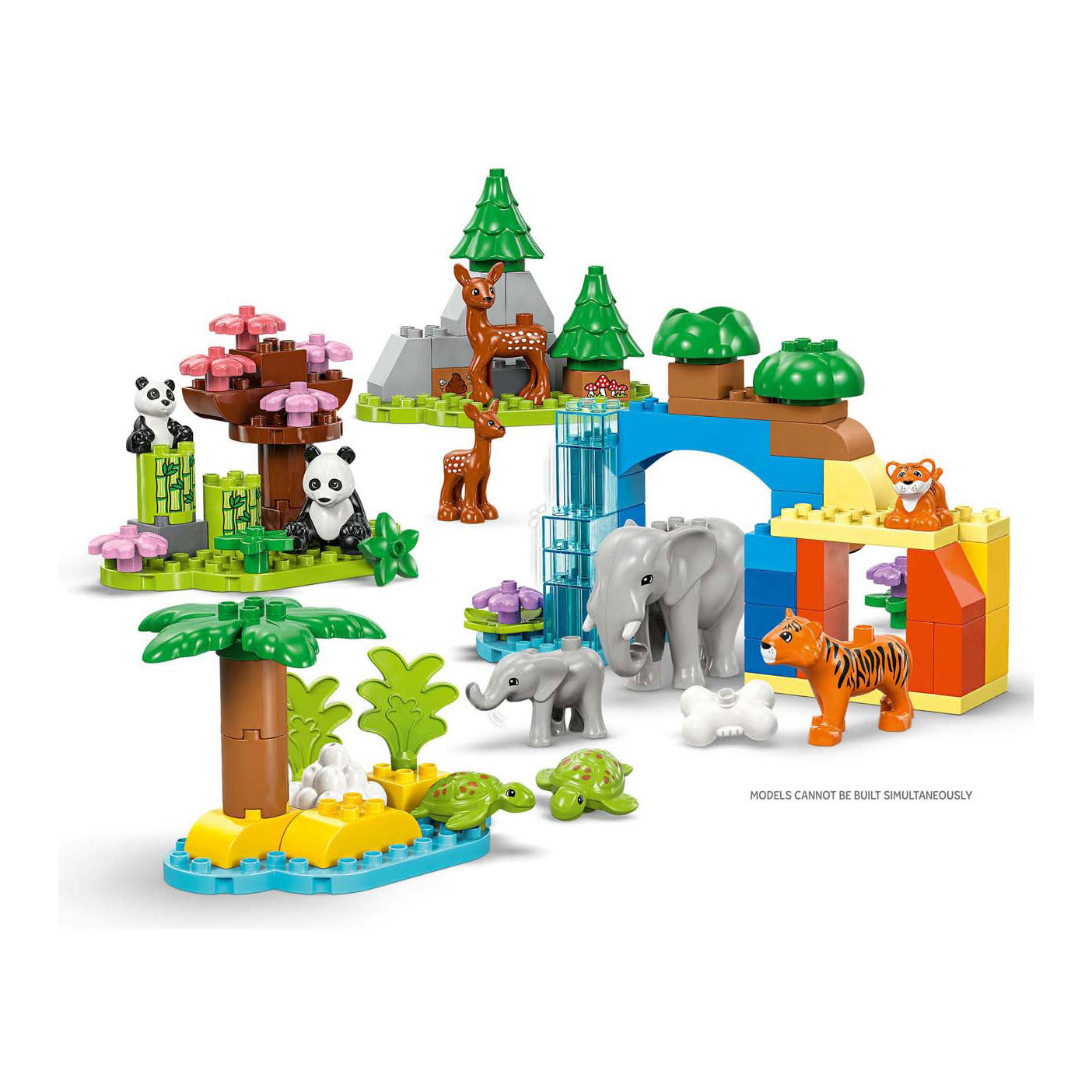 LEGO LEGO DUPLO TOWN 10446 3-en-1 Familles de Wild Dieren