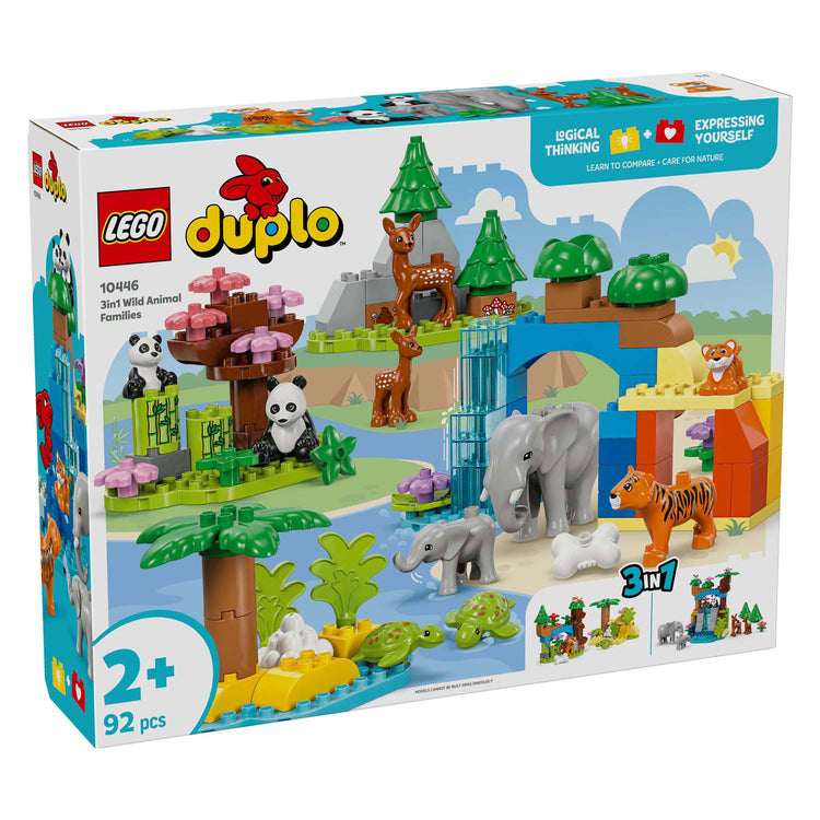 LEGO LEGO DUPLO TOWN 10446 3-en-1 Familles de Wild Dieren