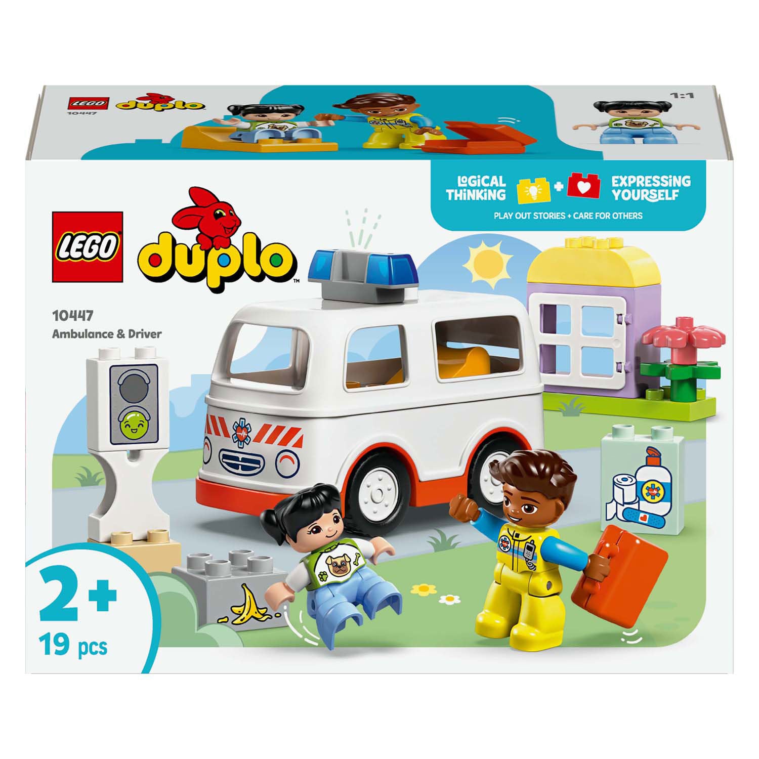 LEGO LEGO DUPLO Town 10447 Ambulance avec chauffeur