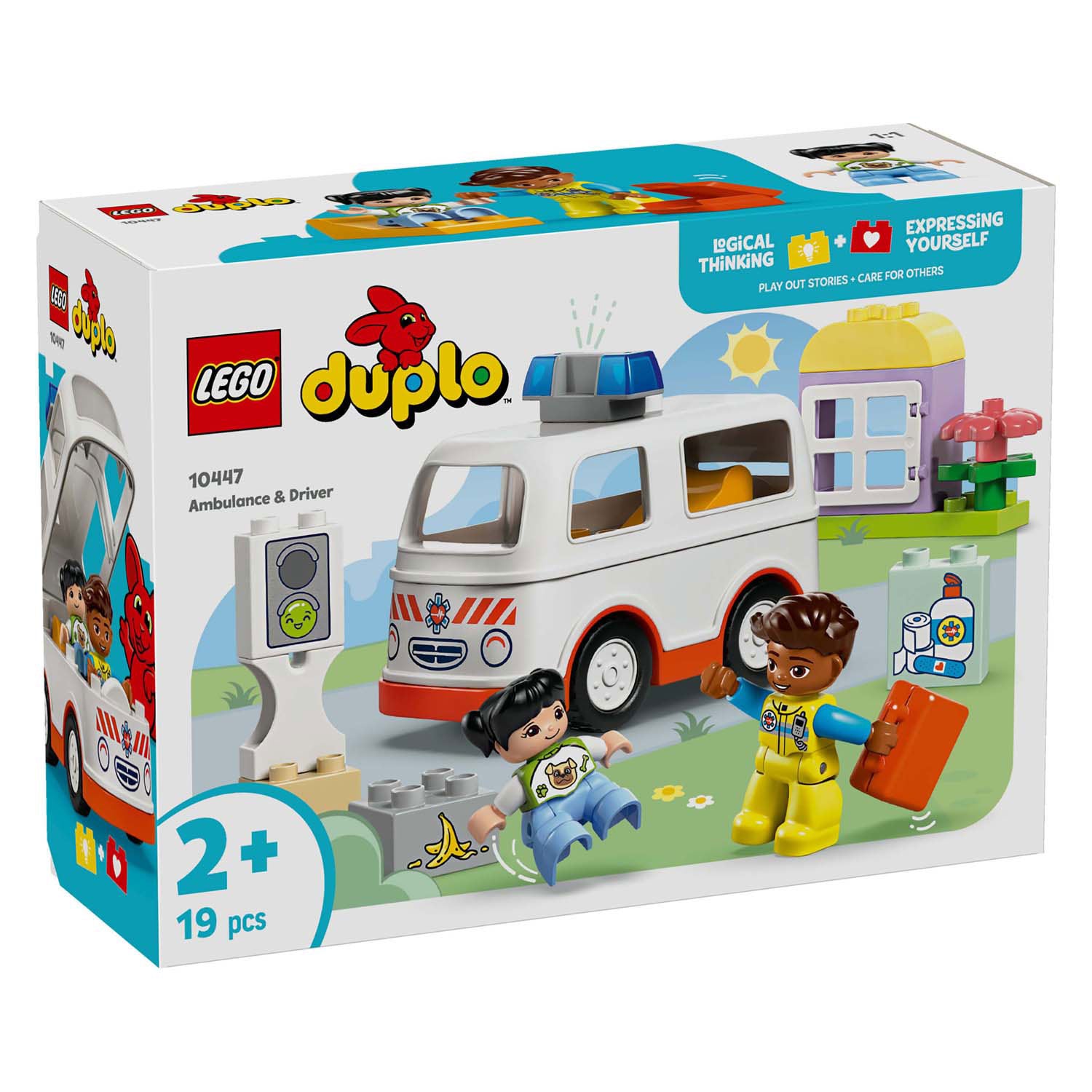 LEGO LEGO DUPLO Town 10447 Ambulance avec chauffeur