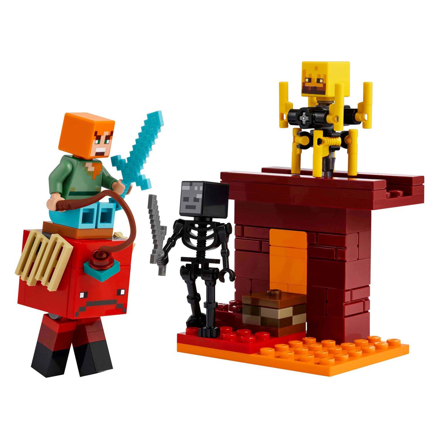 LEGO LEGO MINECRAFT 21266 La lave roule dans le bas