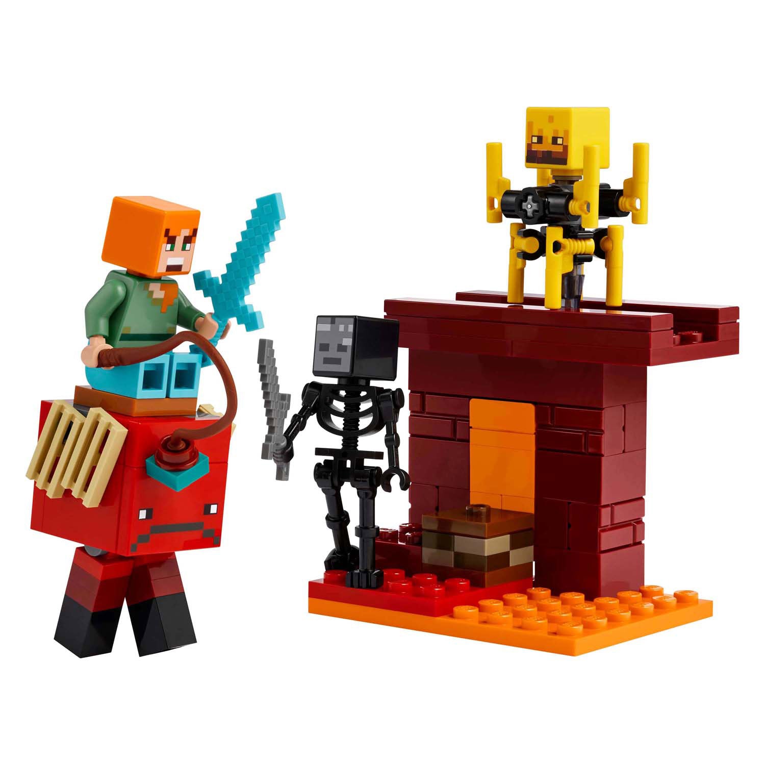 LEGO LEGO MINECRAFT 21266 La lave roule dans le bas
