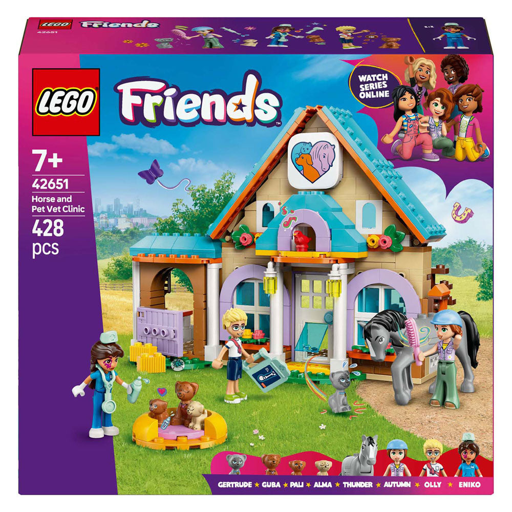 LEGO LEGO Friends 42651 Vétérinaire Clinique pour chevaux et animaux de compagnie