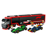 Camion LEGO LEGO CITY 60445 F1 avec des voitures RB20 et AMR24 F1 - afbeelding 9