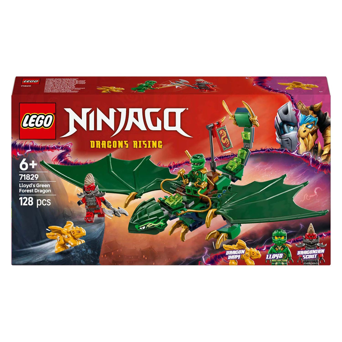 Lego Lego Ninjago 71829 Lloyds Green Forest Dragon