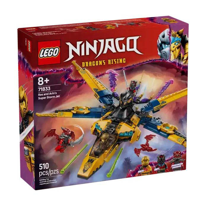 Lego Lego Ninjago 71833 Ras et Arins SuperstorPlaat
