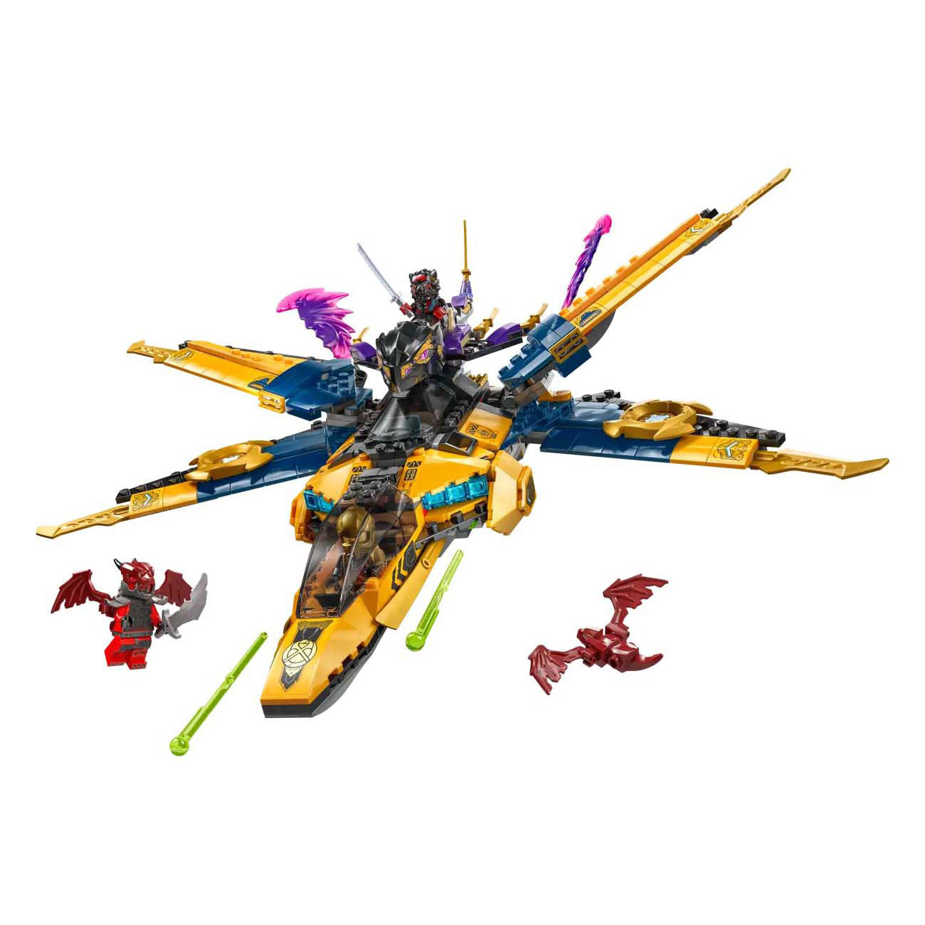 Lego Lego Ninjago 71833 Ras et Arins SuperstorPlaat