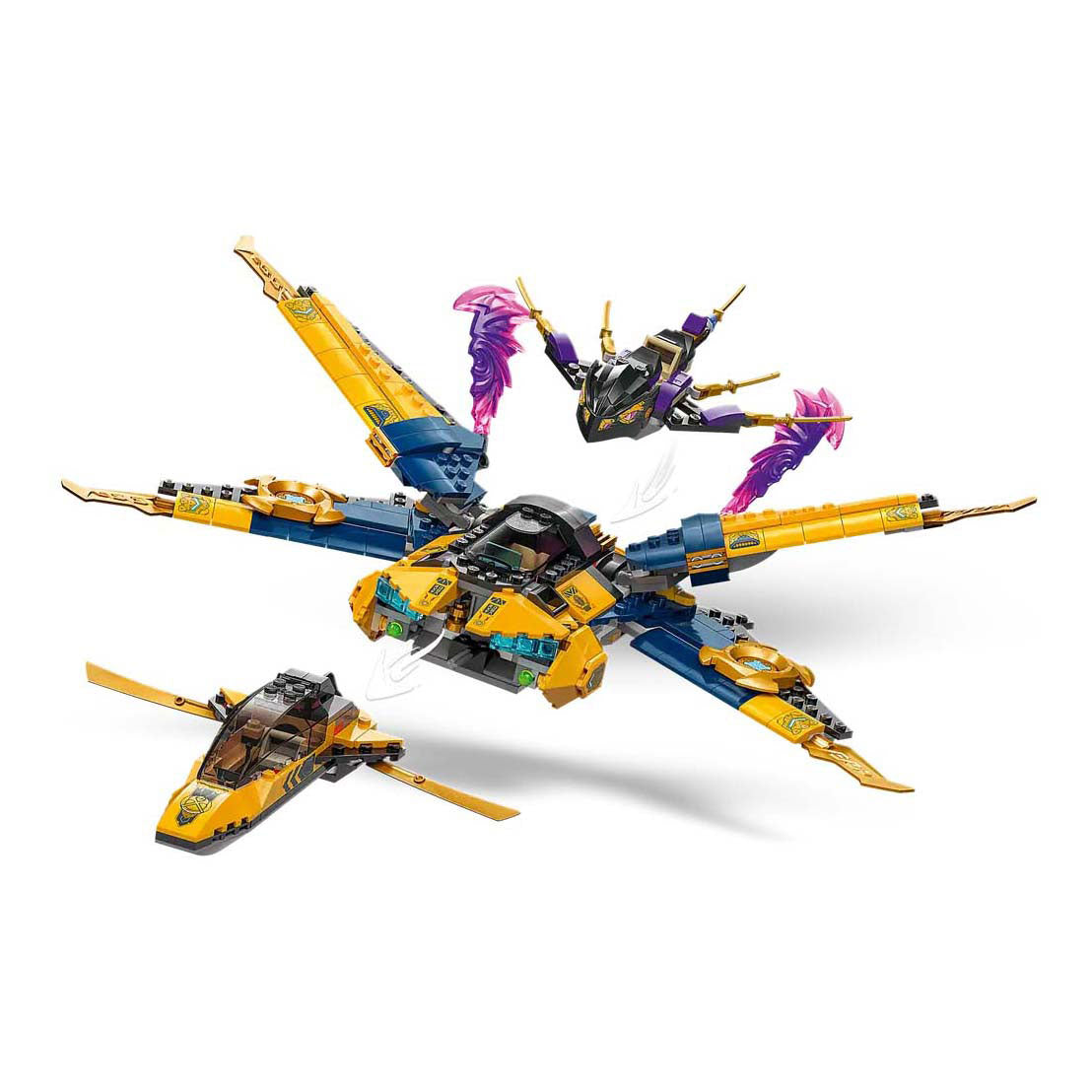 Lego Lego Ninjago 71833 Ras et Arins SuperstorPlaat