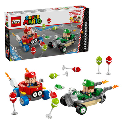 LEGO LEGO Super Mario 72034 Mario Kart Baby Mario Vs. Bébé Luigi