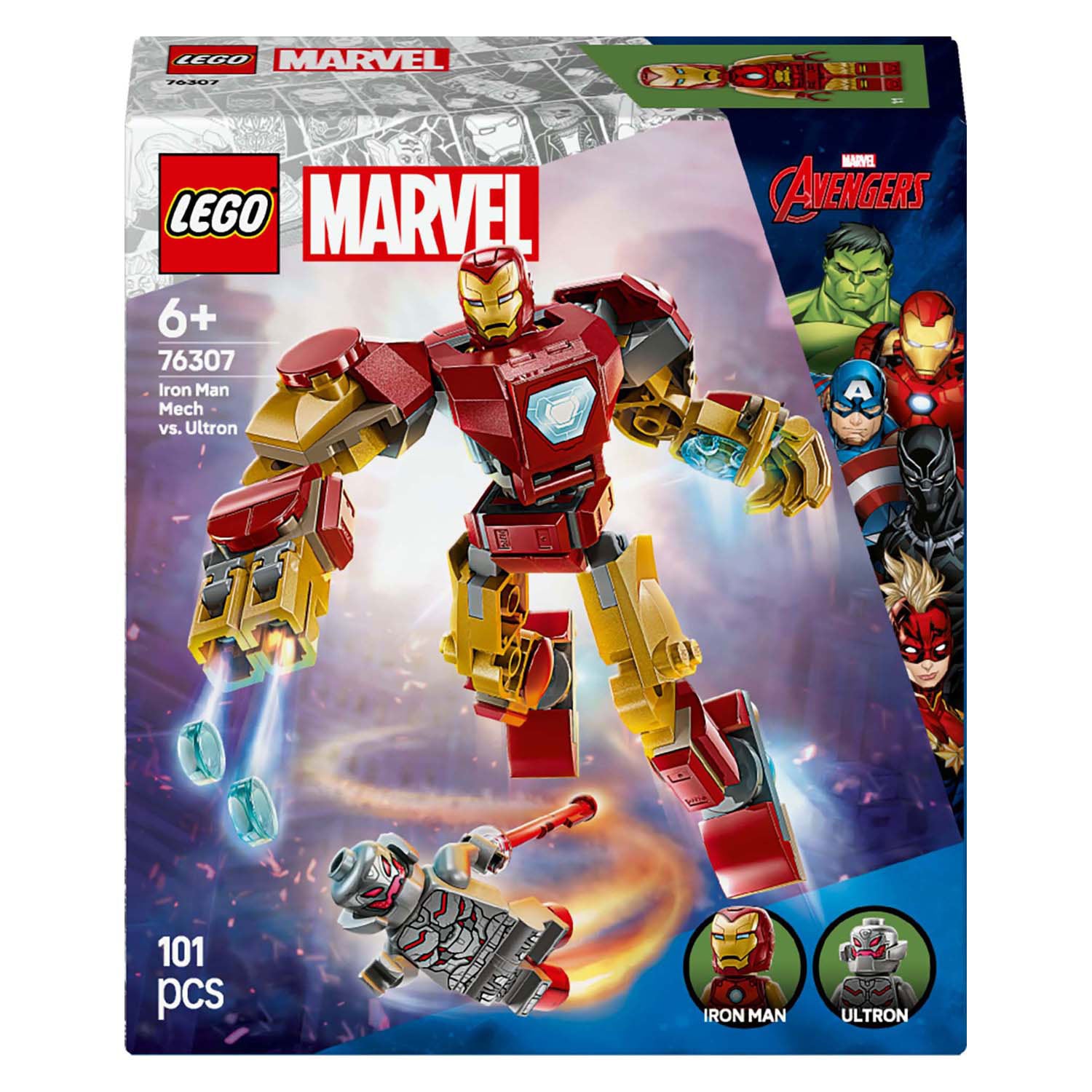 LEGO LEGO Super Heroes 76307 Iron Man Mecha Vs. Ultron