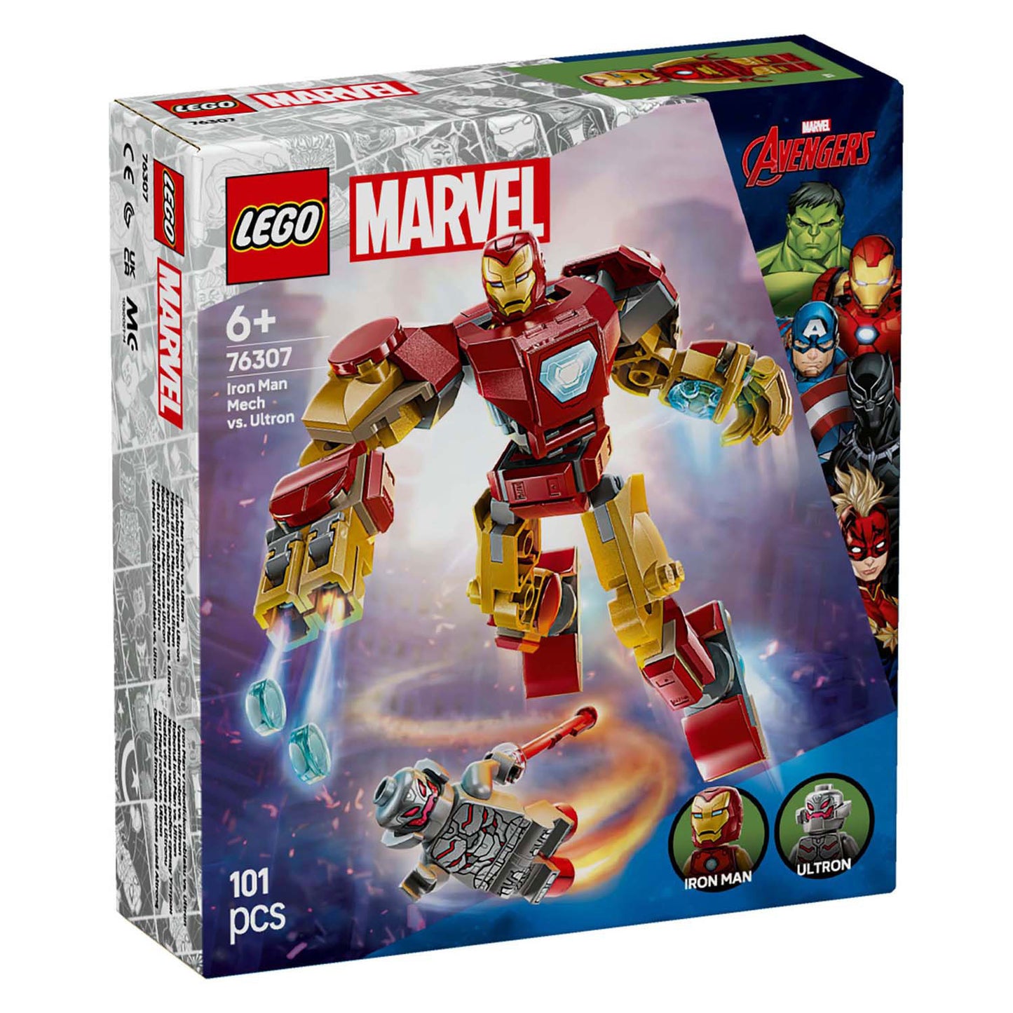 LEGO LEGO Super Heroes 76307 Iron Man Mecha Vs. Ultron