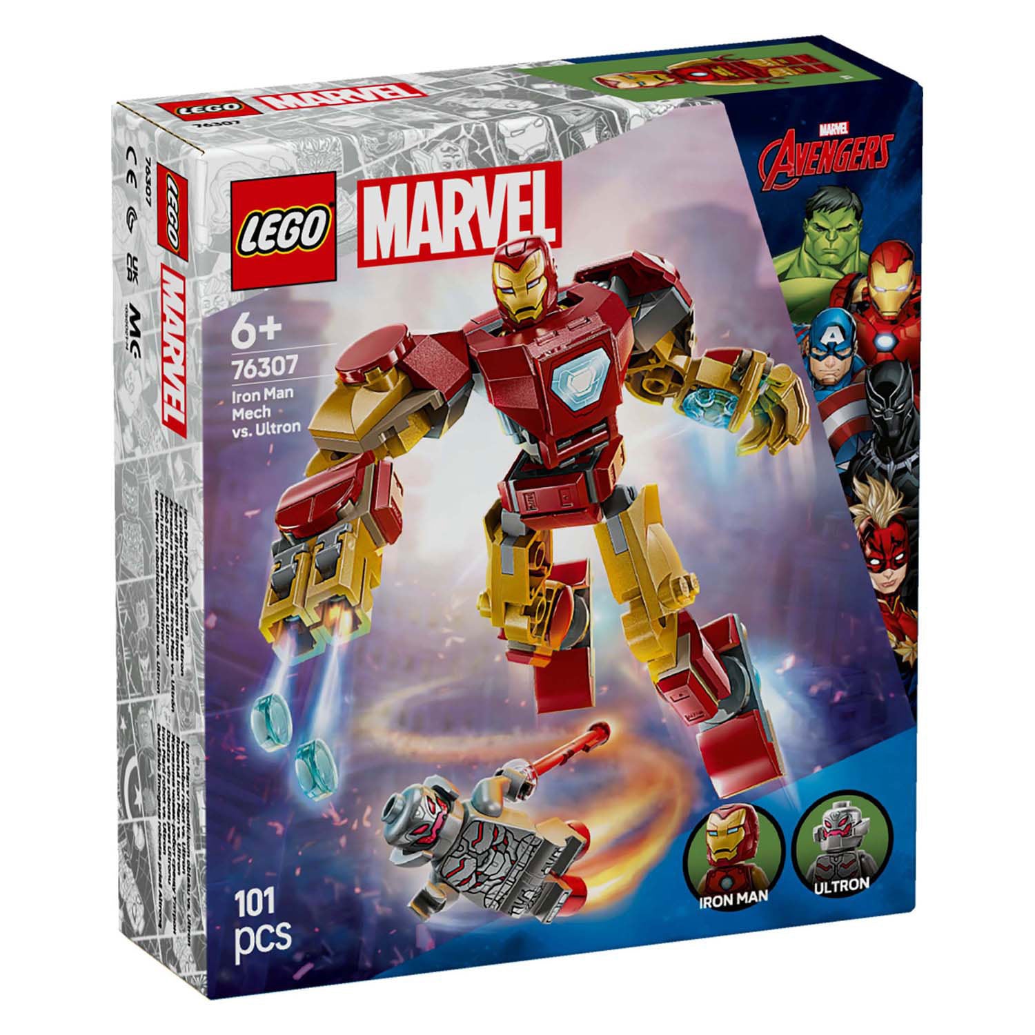 LEGO LEGO Super Heroes 76307 Iron Man Mecha Vs. Ultron