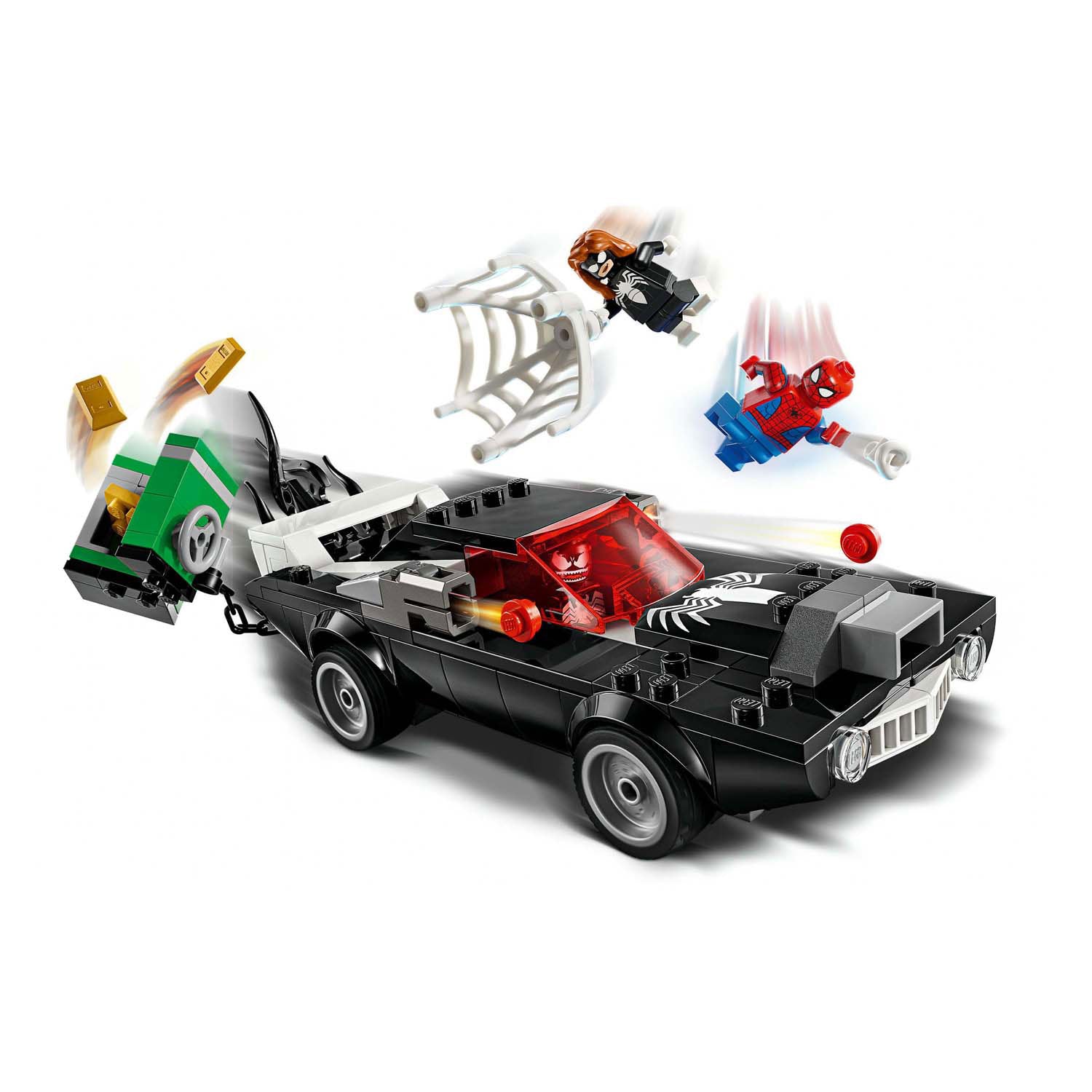 LEGO LEGO Super Heroes 76309 Spider-Man Vs. Voiture classique de venin