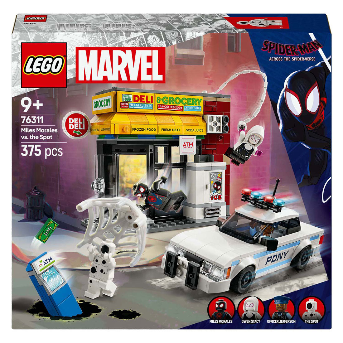 LEGO LEGO Super Heroes 76311 Spider-Verse: Miles Morales Vs. moquerie