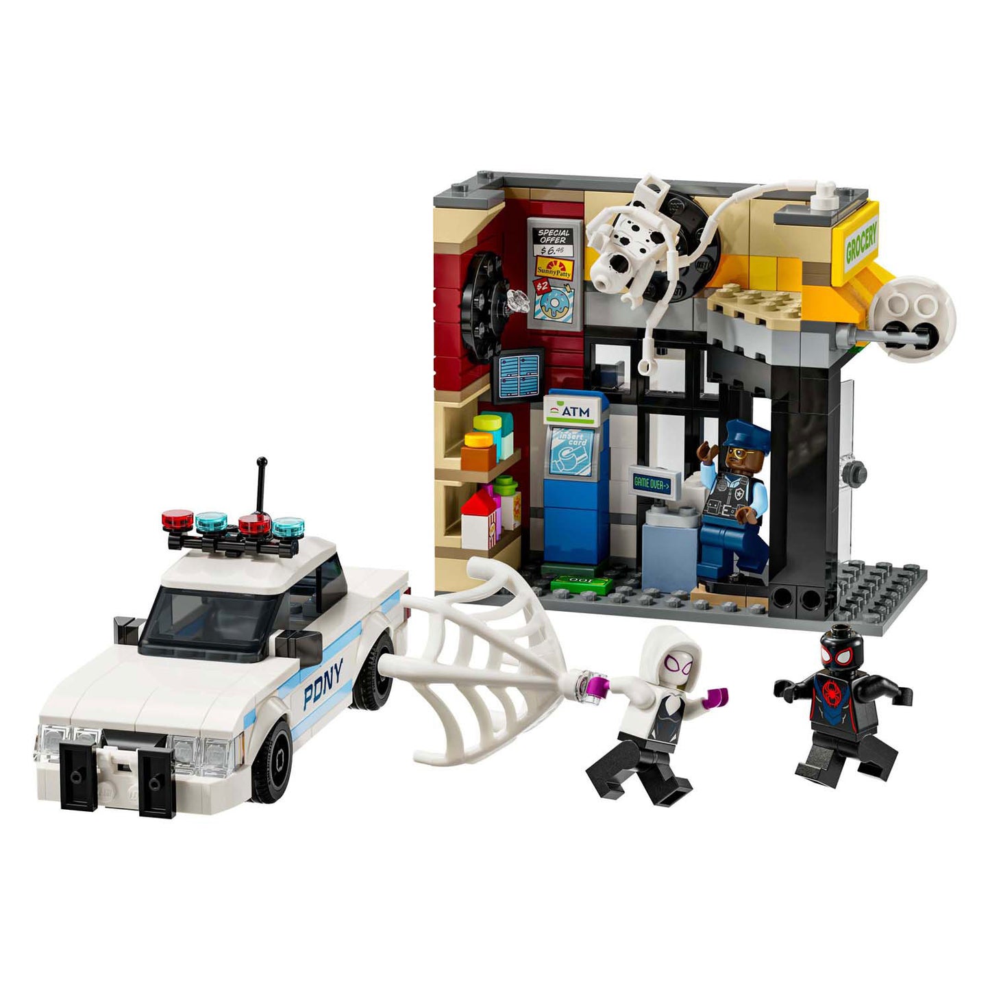 LEGO LEGO Super Heroes 76311 Spider-Verse: Miles Morales Vs. moquerie