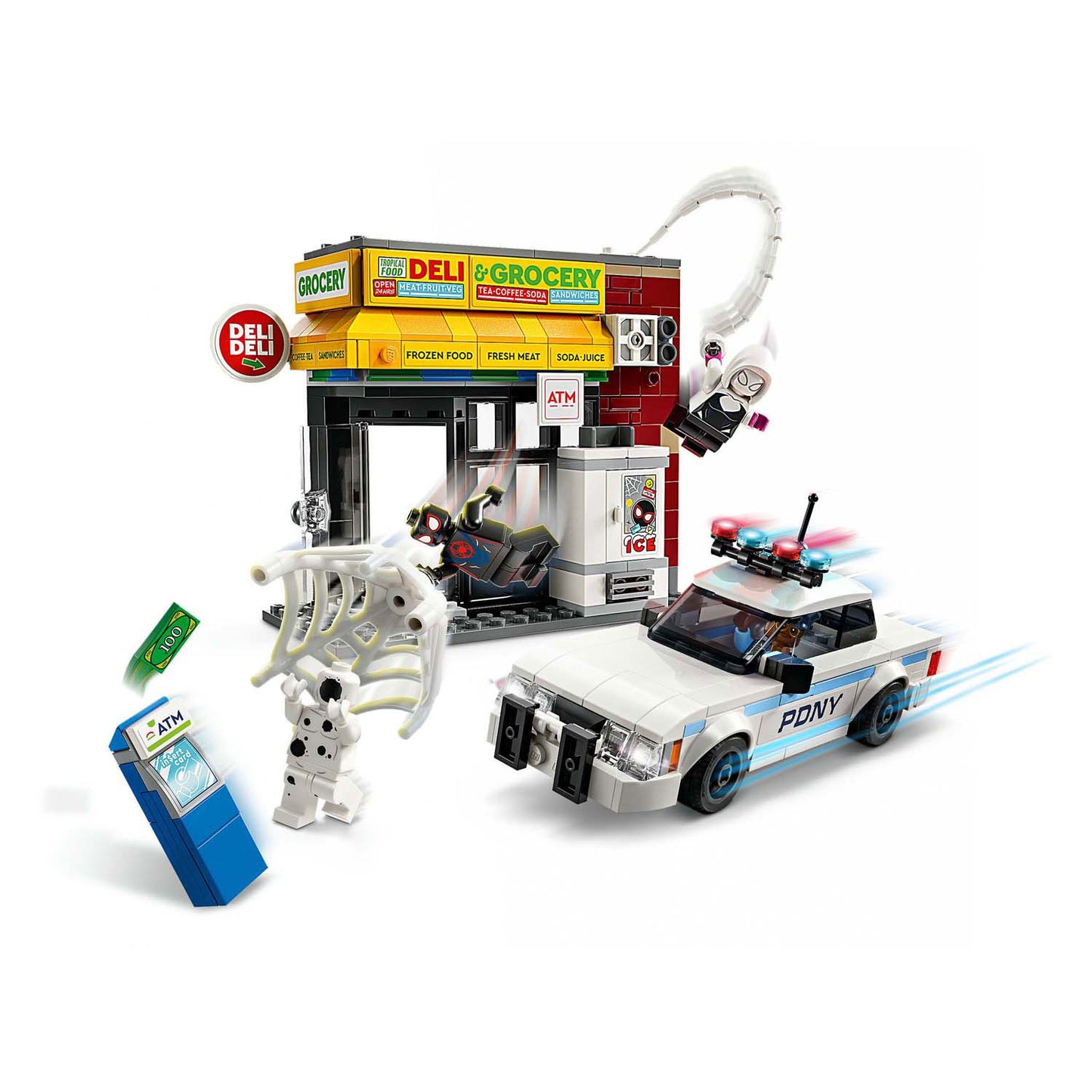 LEGO LEGO Super Heroes 76311 Spider-Verse: Miles Morales Vs. moquerie