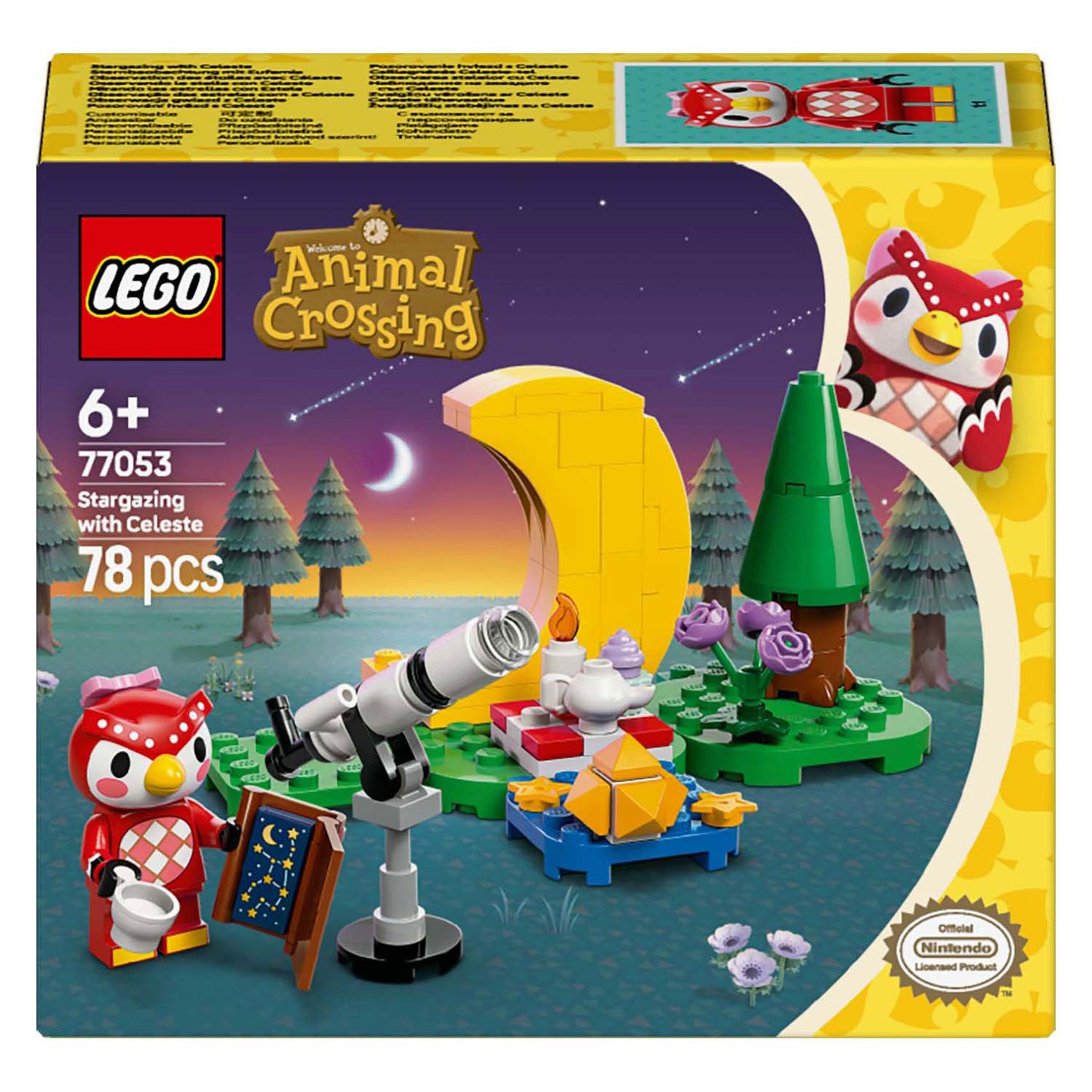 Lego Lego Animal Crossing 77053 Starling avec Celeste