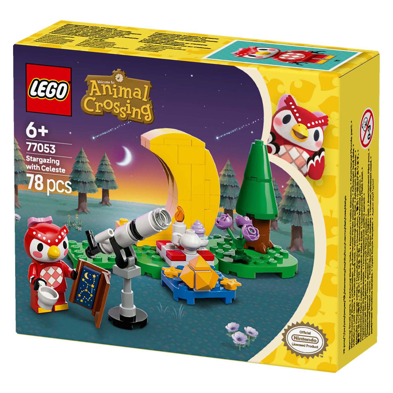 Lego Lego Animal Crossing 77053 Starling avec Celeste