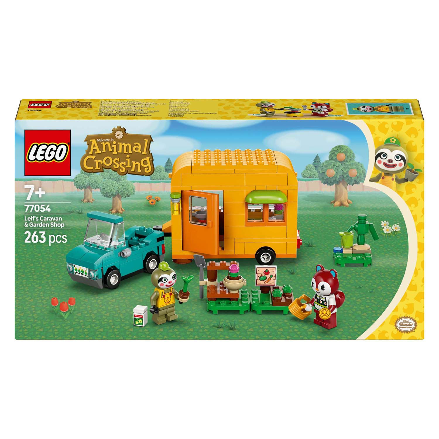 Lego Lego Animal Crossing 77054 Leifs Caravan et Tuinwinkel