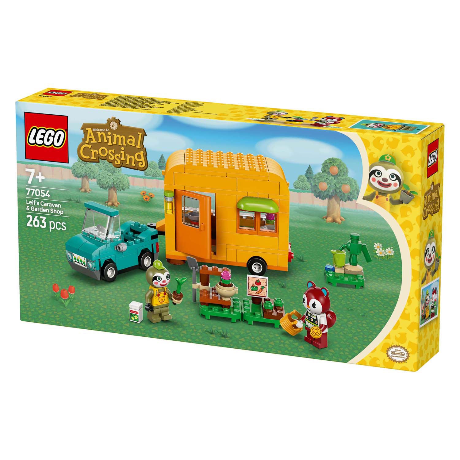 Lego Lego Animal Crossing 77054 Leifs Caravan et Tuinwinkel
