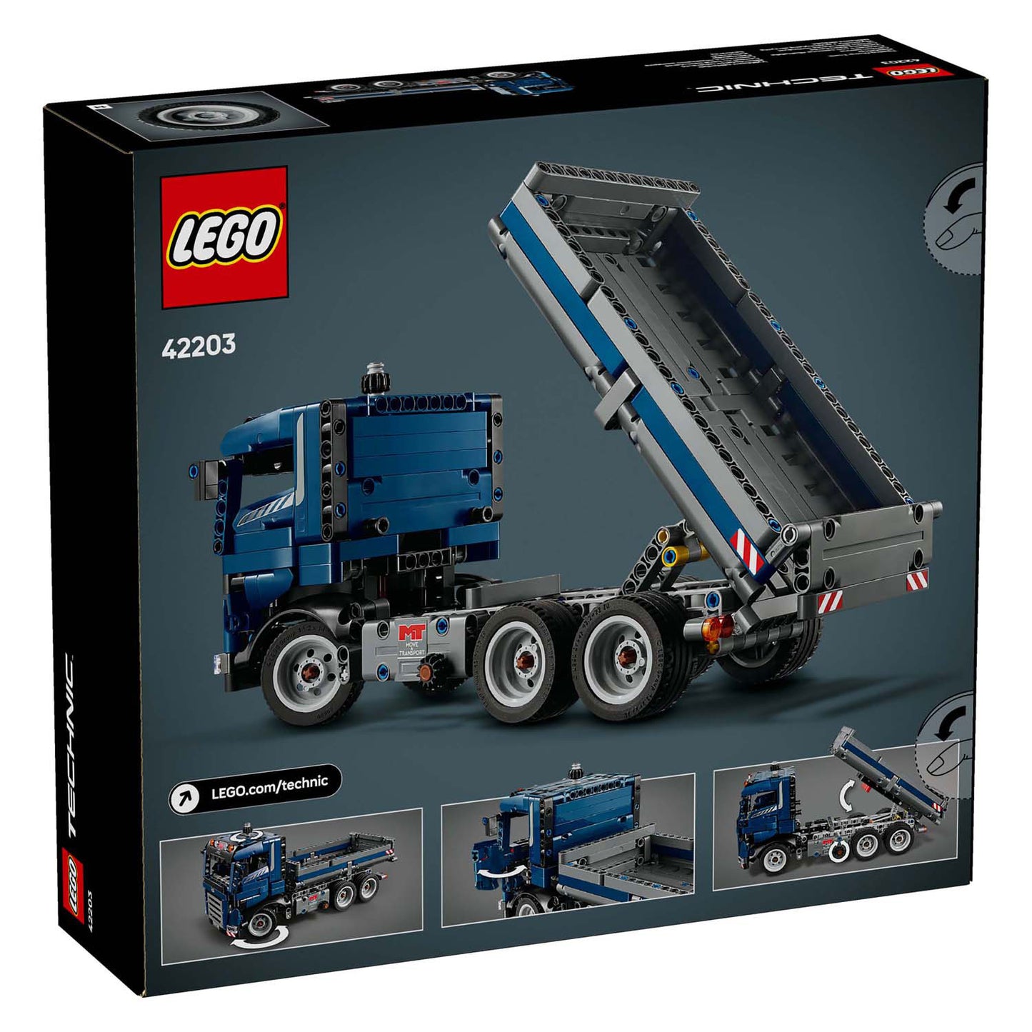 Camion LEGO Technic 42203 avec fonction d'inclinaison