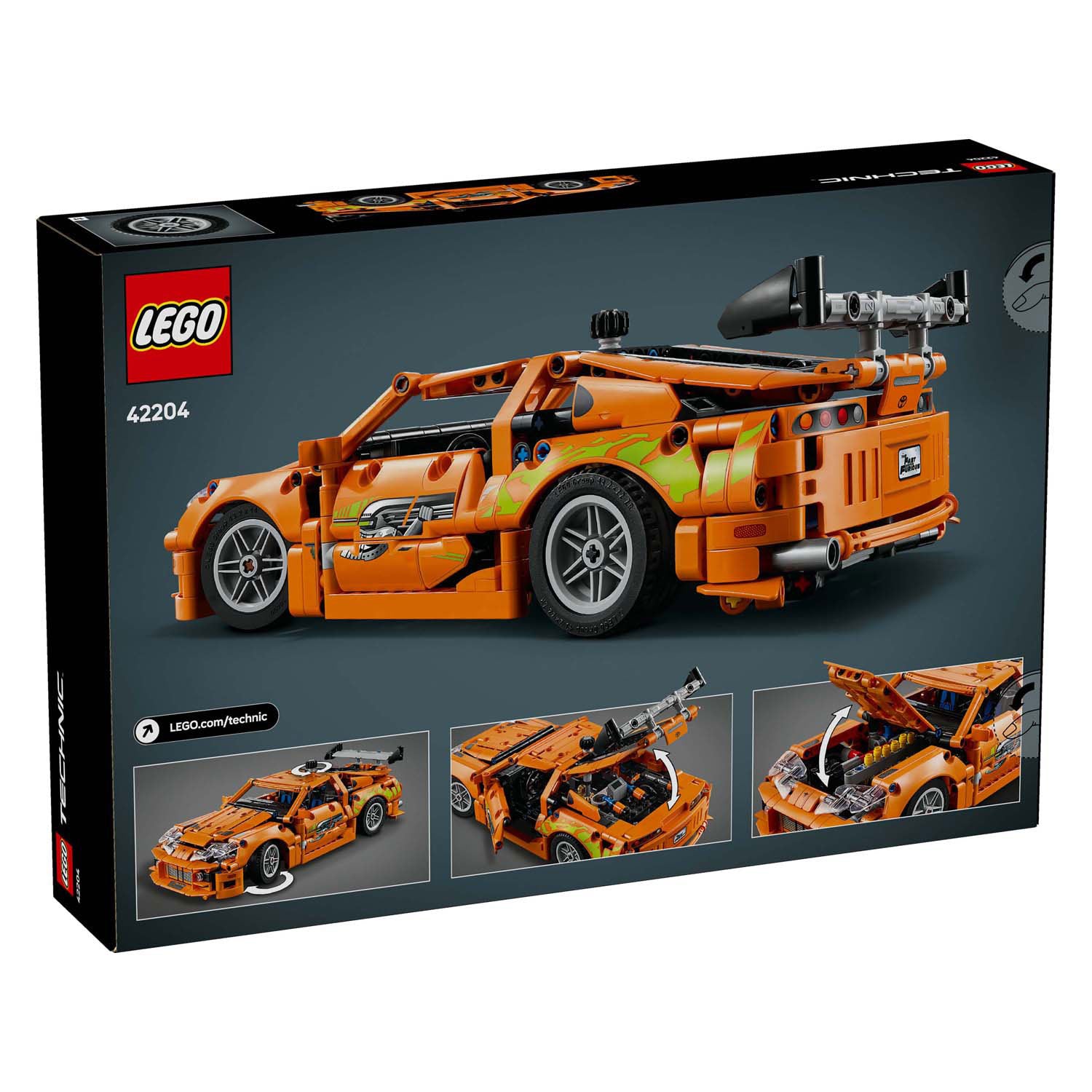 Lego Technic 42204 Toyota Supra MK4 rapide et furieuse