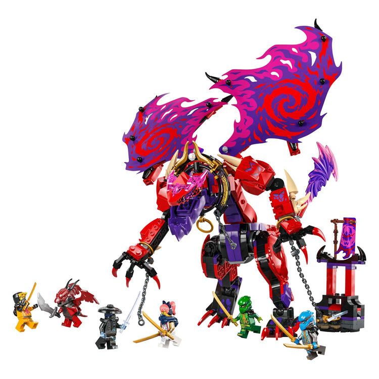 Lego 71832 Ninjago Lightningtand Dragon de Chaos
