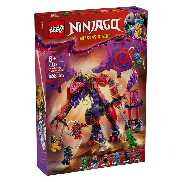 Lego 71832 Ninjago Lightningtand Dragon de Chaos