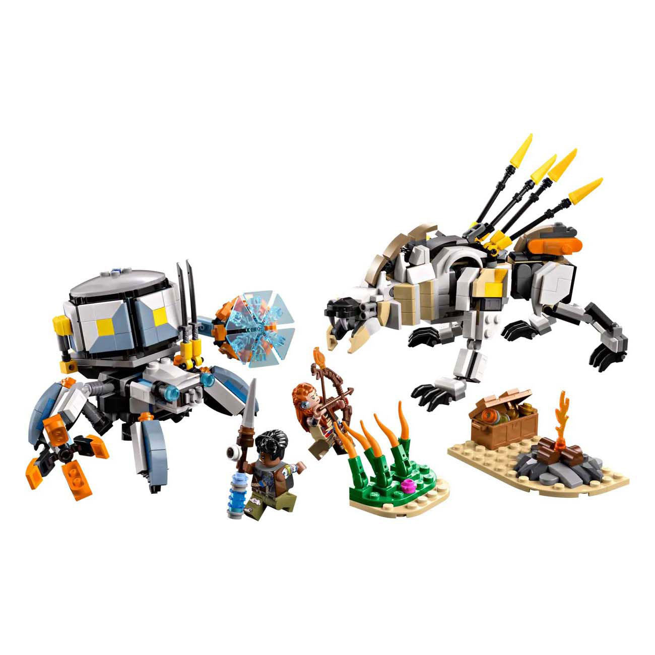 Lego Horizon 77037 Aloy et Varl vs Shell-Walker et Sawtooth