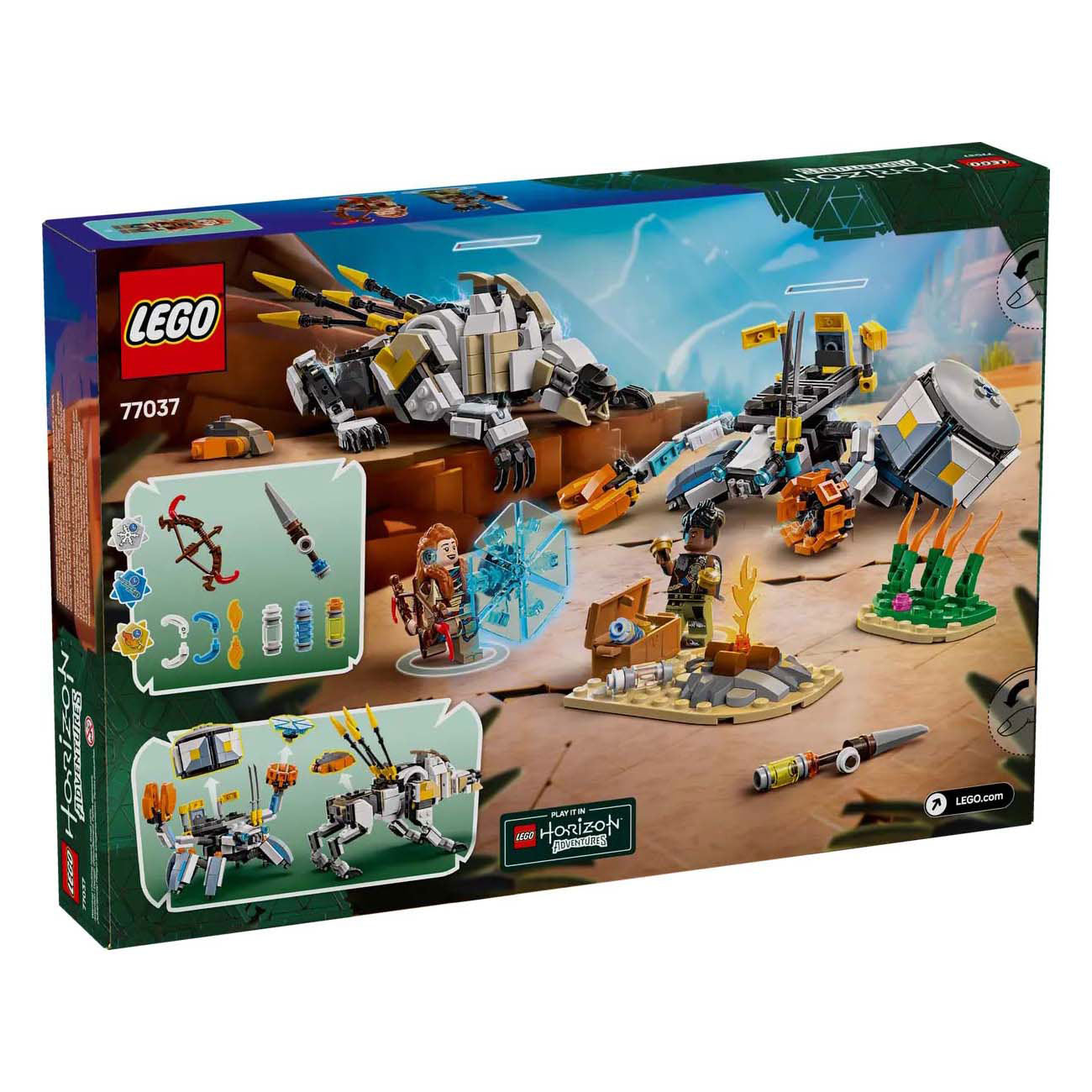Lego Horizon 77037 Aloy et Varl vs Shell-Walker et Sawtooth