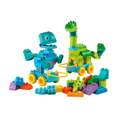 LEGO 10451 Dinosaures 3 en 1 de Duplo Town sur roues