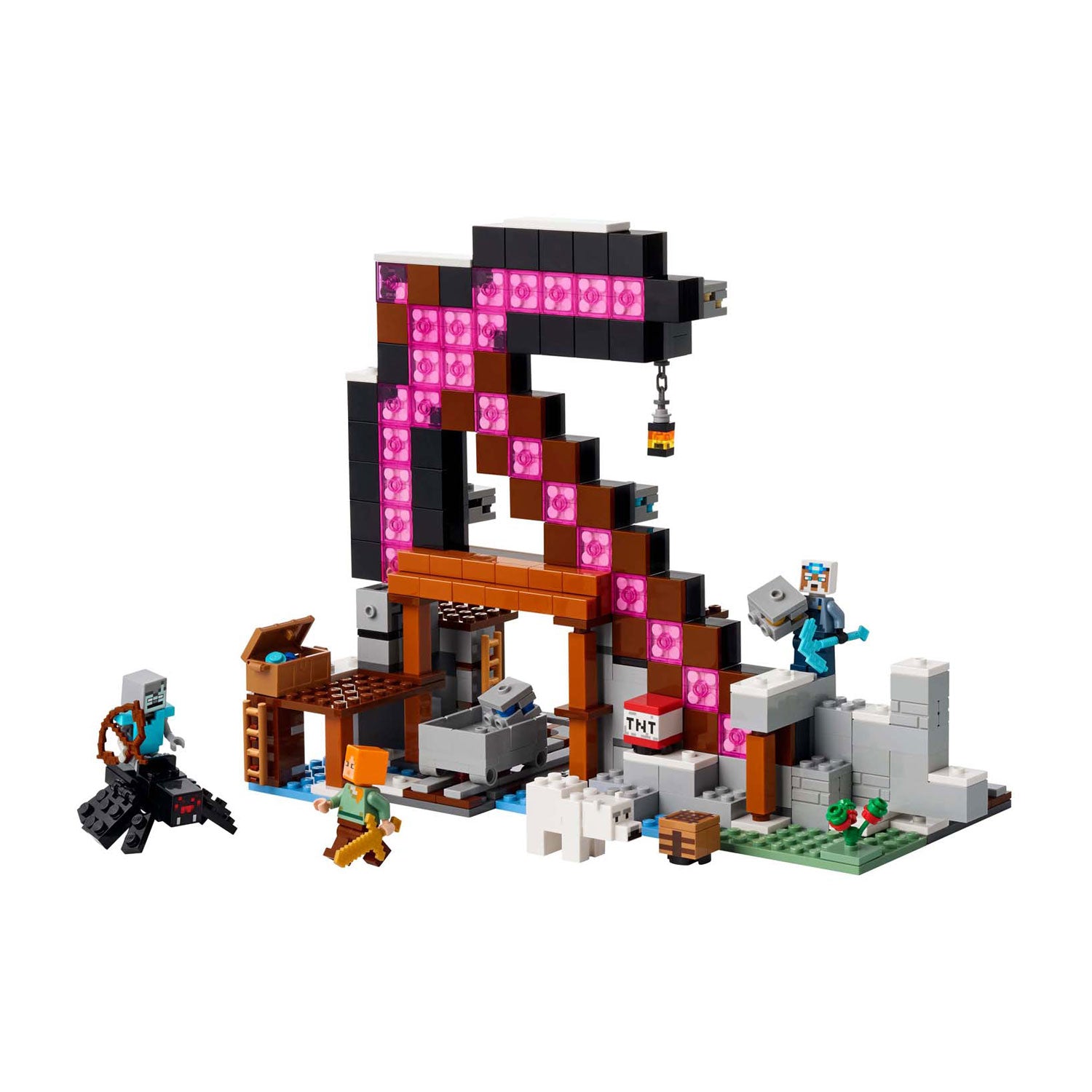 LEGO 21277 Minecraft de Pikhouweelmijn