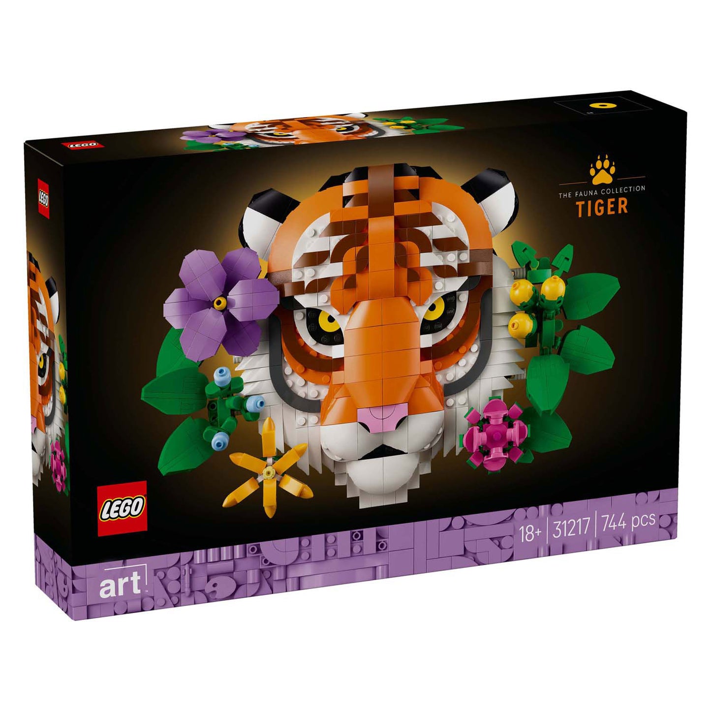 LEGO Art 31217 La collection Faunac Tiger