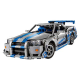 Lego Technic 42210 2 Fast 2 Furious Nissan Skyline GT-R (R34) - afbeelding 9