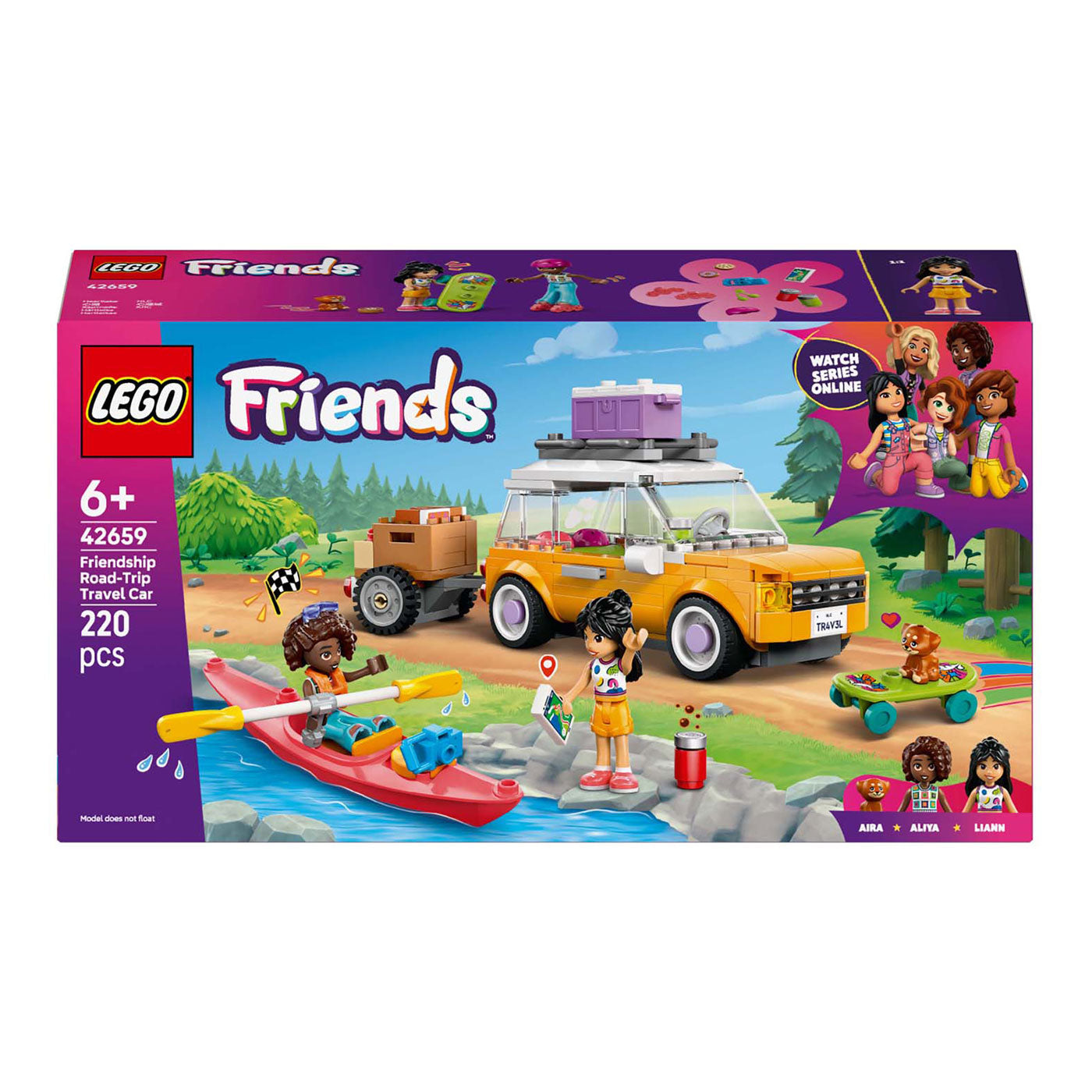 Pic lego 42659 amis ensemble sur road trip