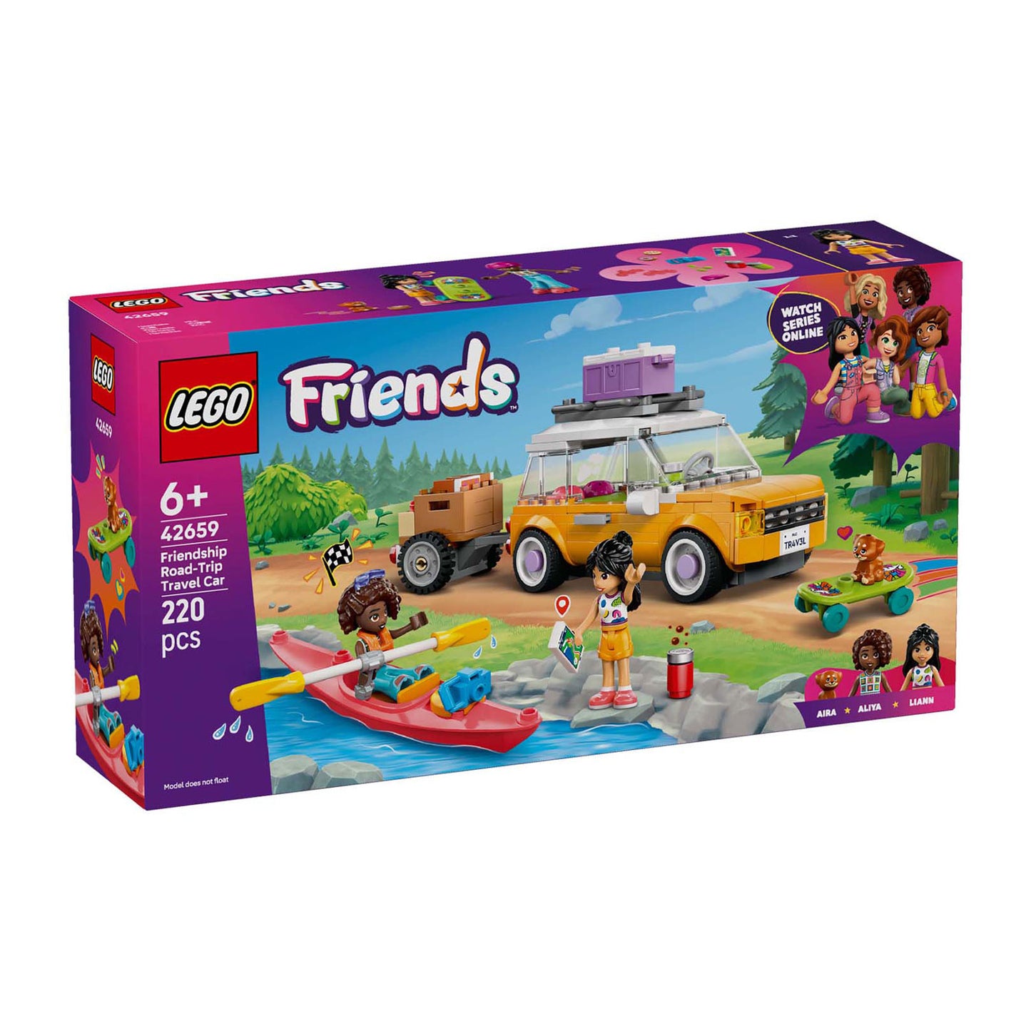Pic lego 42659 amis ensemble sur road trip