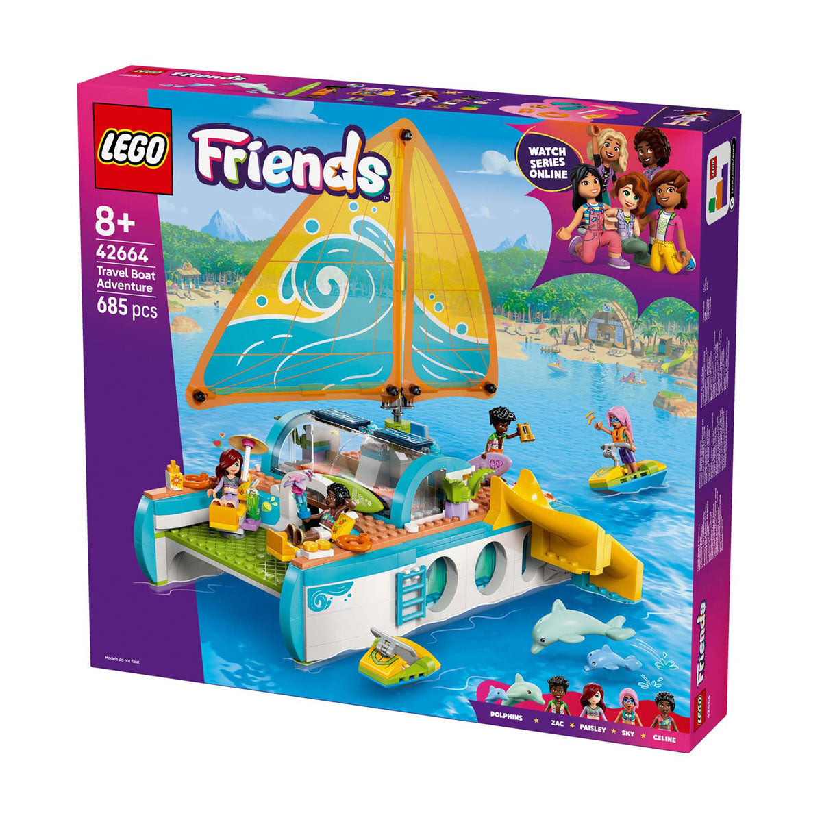LEGO 42664 Amis Adventureous Boot Trip