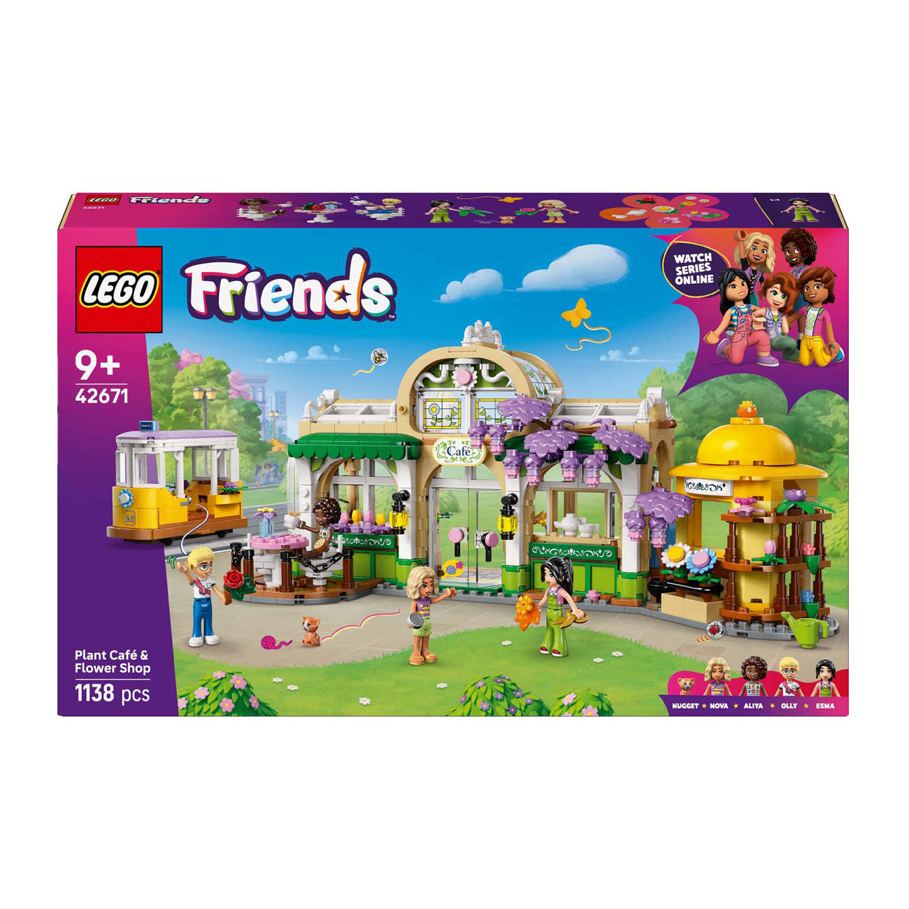 LEGO 42671 Amis Plantcafé et Bloemenwinkel