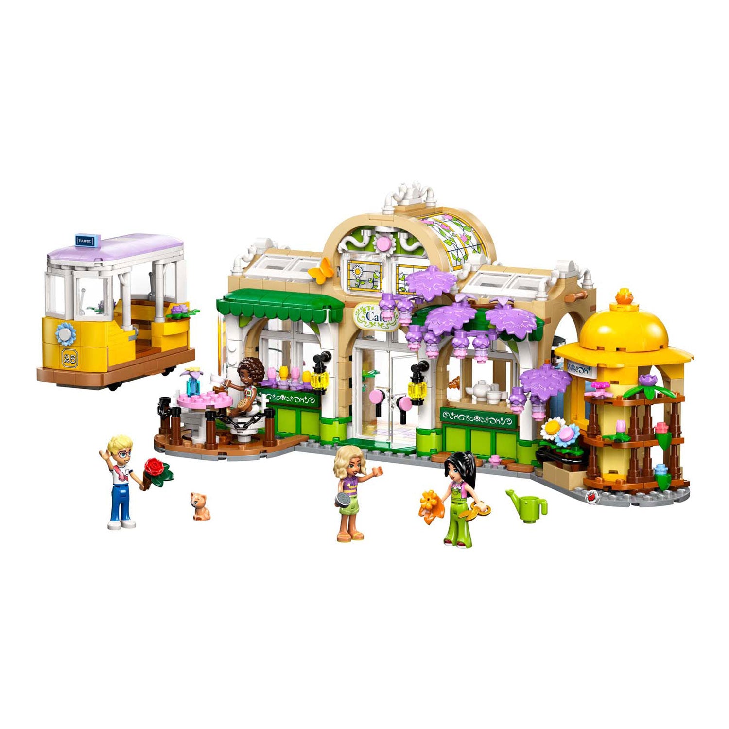 LEGO 42671 Amis Plantcafé et Bloemenwinkel