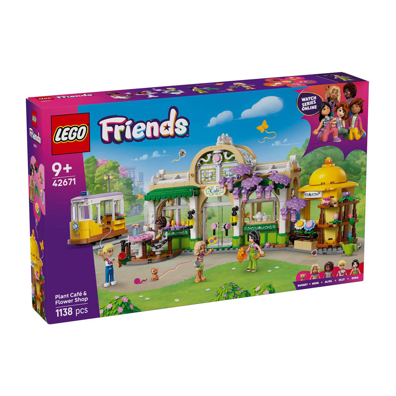 LEGO 42671 Amis Plantcafé et Bloemenwinkel