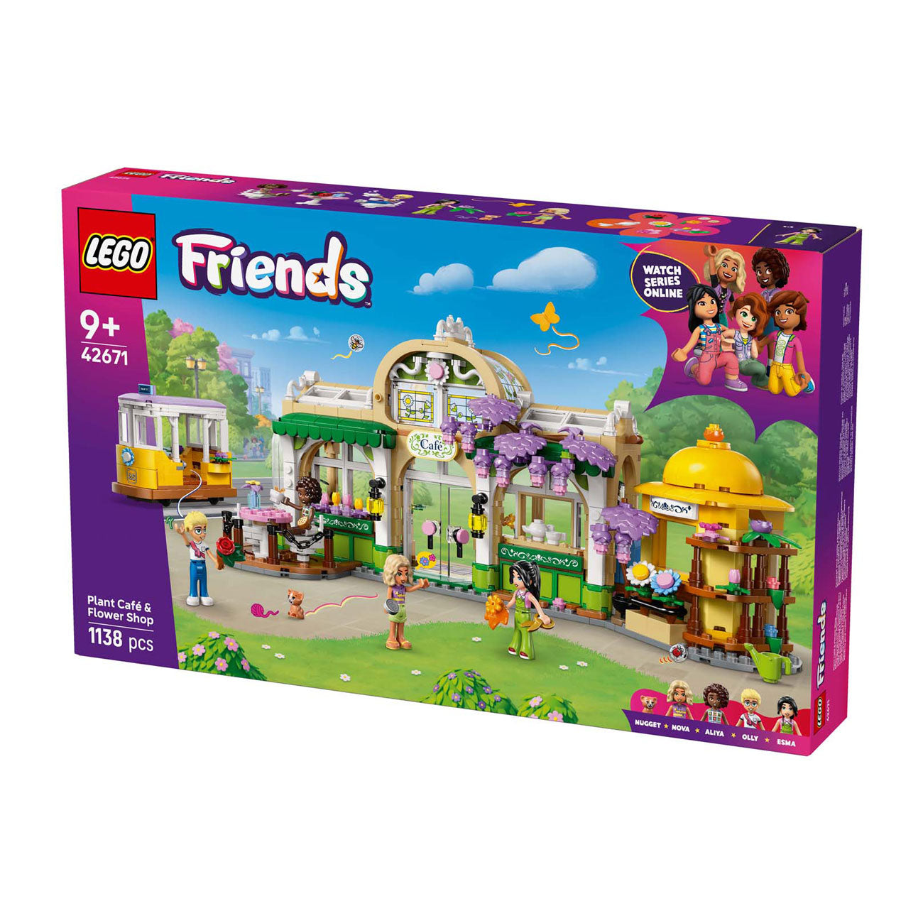LEGO 42671 Amis Plantcafé et Bloemenwinkel