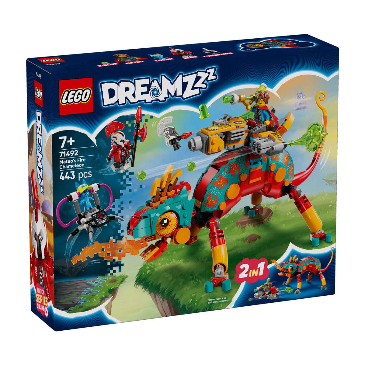 Lego 71492 Dreamzzz Mateo's Fire Cameleon
