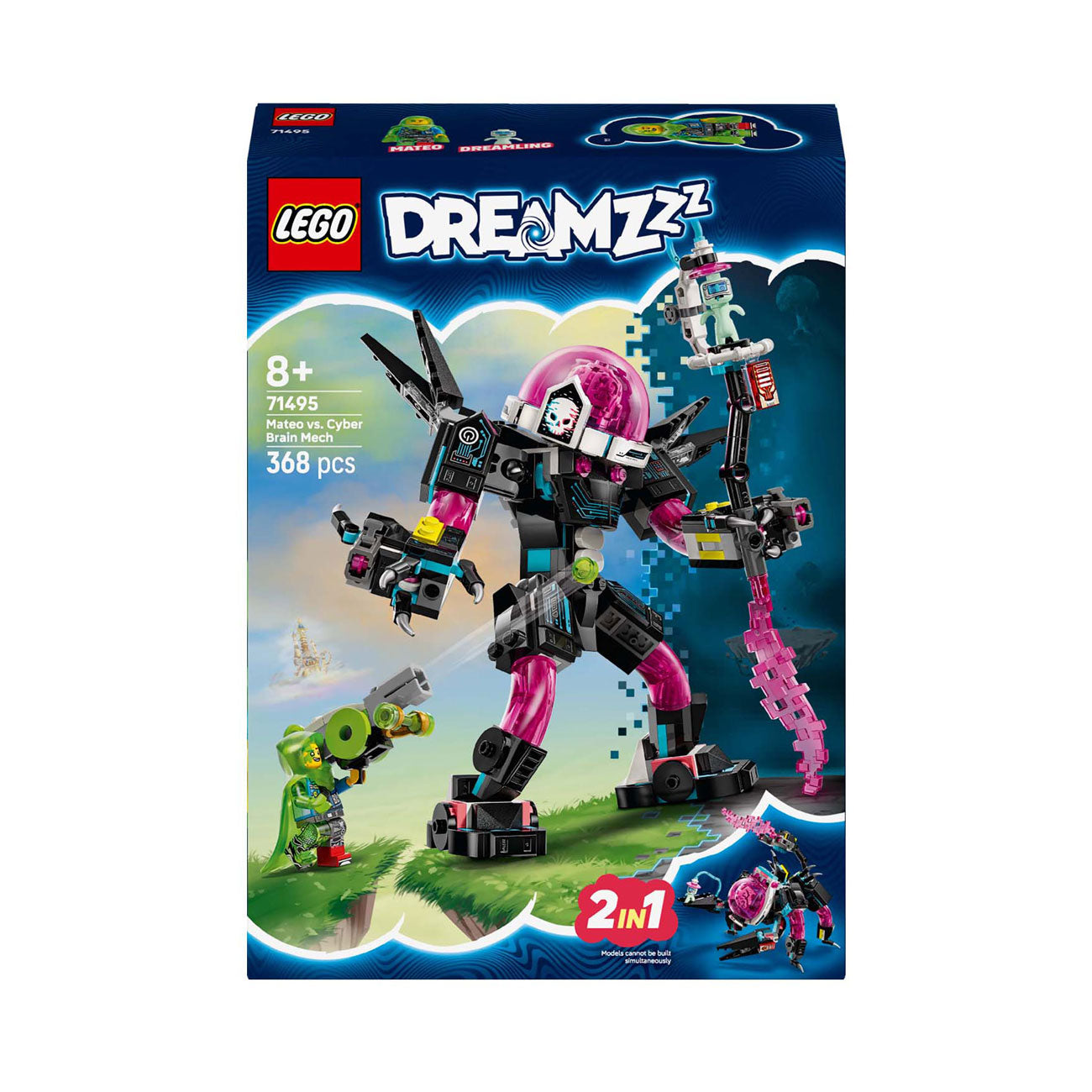 LEGO 71495 Dreamzzz Mateo vs Cyber ​​Brain Mecha