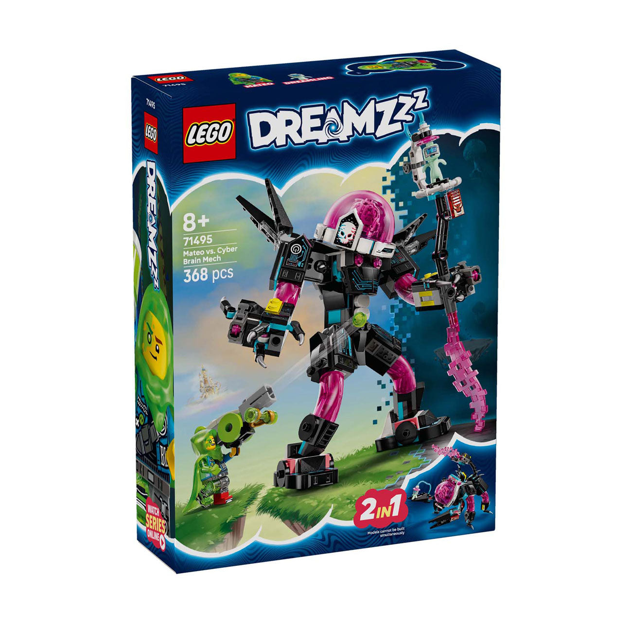 LEGO 71495 Dreamzzz Mateo vs Cyber ​​Brain Mecha