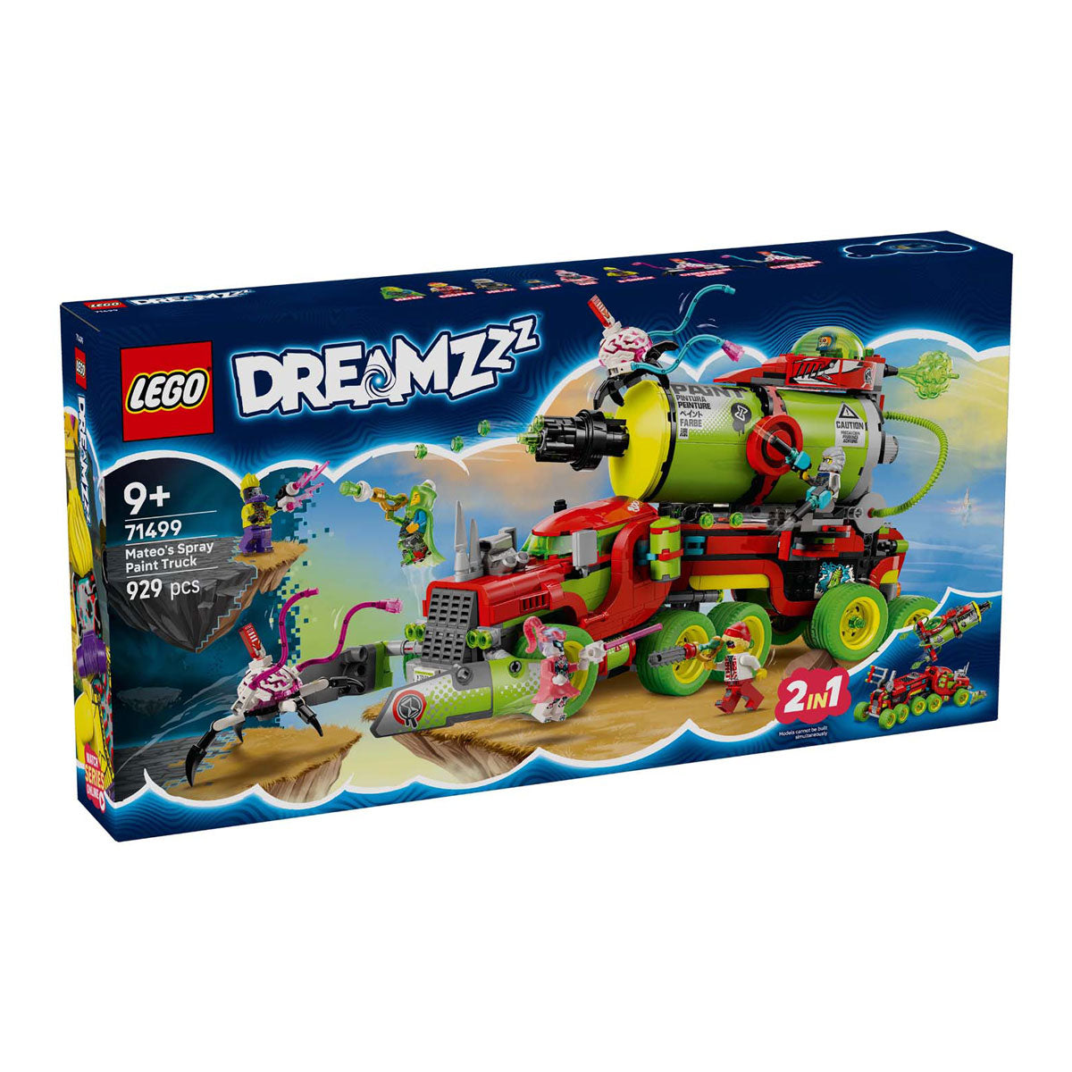 LEGO 71499 Dreamzzzz Mateo's Spray Bustruck